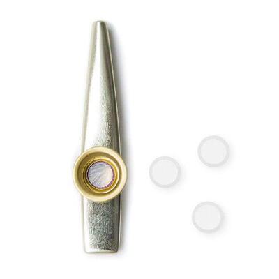 50 PCS Kazoo Flute Diaphragm Replacement Films Transparent