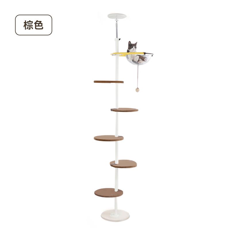 正品IVPETS爱蓓诗爬架通天柱家用剑木猫麻猫猫抓板猫架一体实爬柱