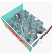 JZMG玻璃间镜宫室内幻花境空星空艺术馆景区网红打卡镜子迷游乐宫