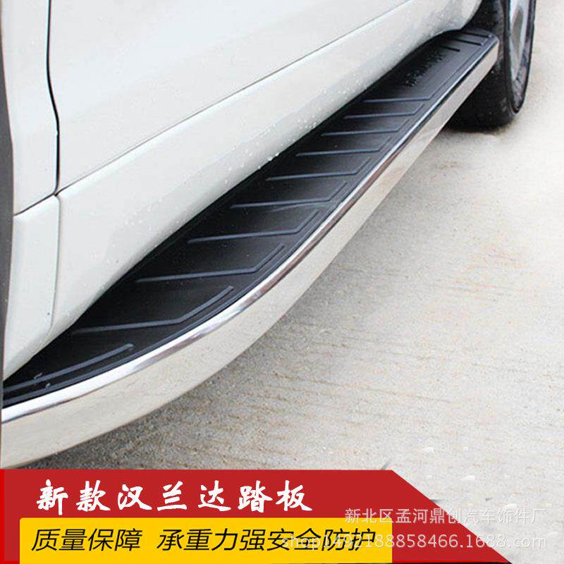 适用于2018新款20丰田汉兰达脚踏板原厂15-19侧踏板配件改装饰