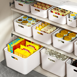 日本厨房整理盒零食收纳盒，抽屉储物收纳柜宿舍，家用杂物桌面收纳筐