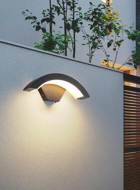 户外防壁灯简约墅庭院灯别庭院走廊人体感口应灯阳台楼梯门STL—