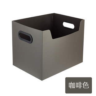 桌面文件夹收纳盒资料收纳箱整理箱大容量储物箱初中练习册整理盒