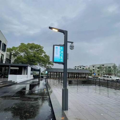 厂家交通综合杆共信XMF号灯多杆杆杆监控杆杆合一标志标牌杆