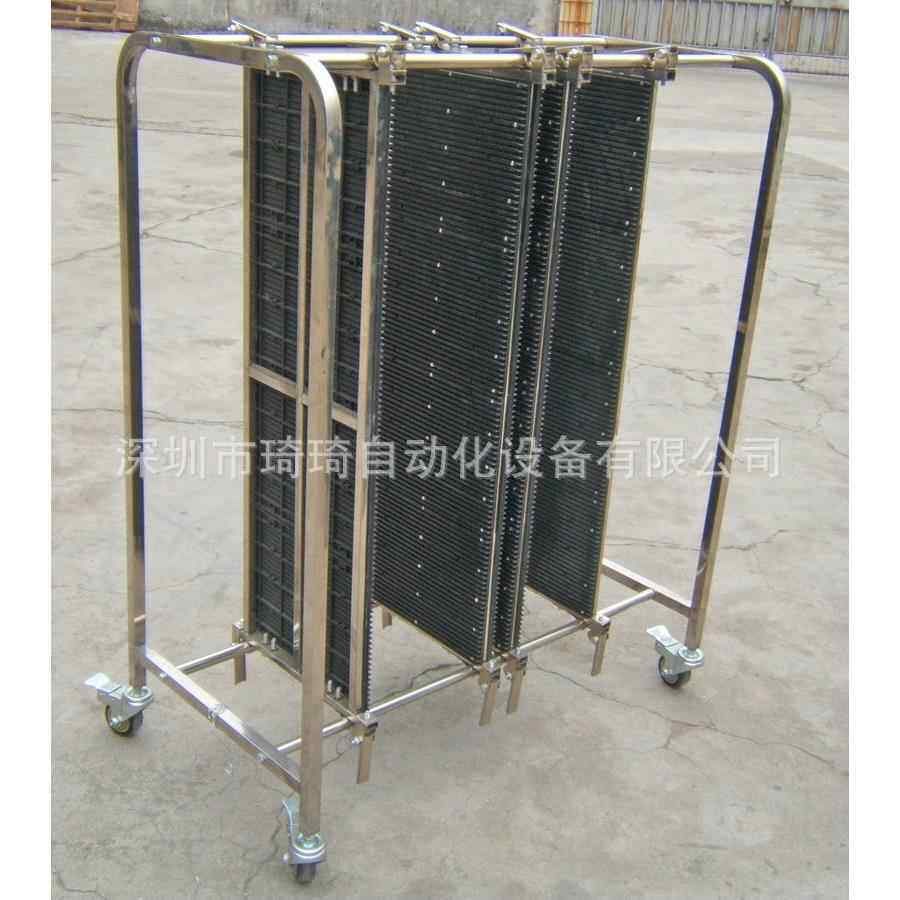 自化防板静电动手推不锈PCB周转钢周转车周PCB转车防静电周转车