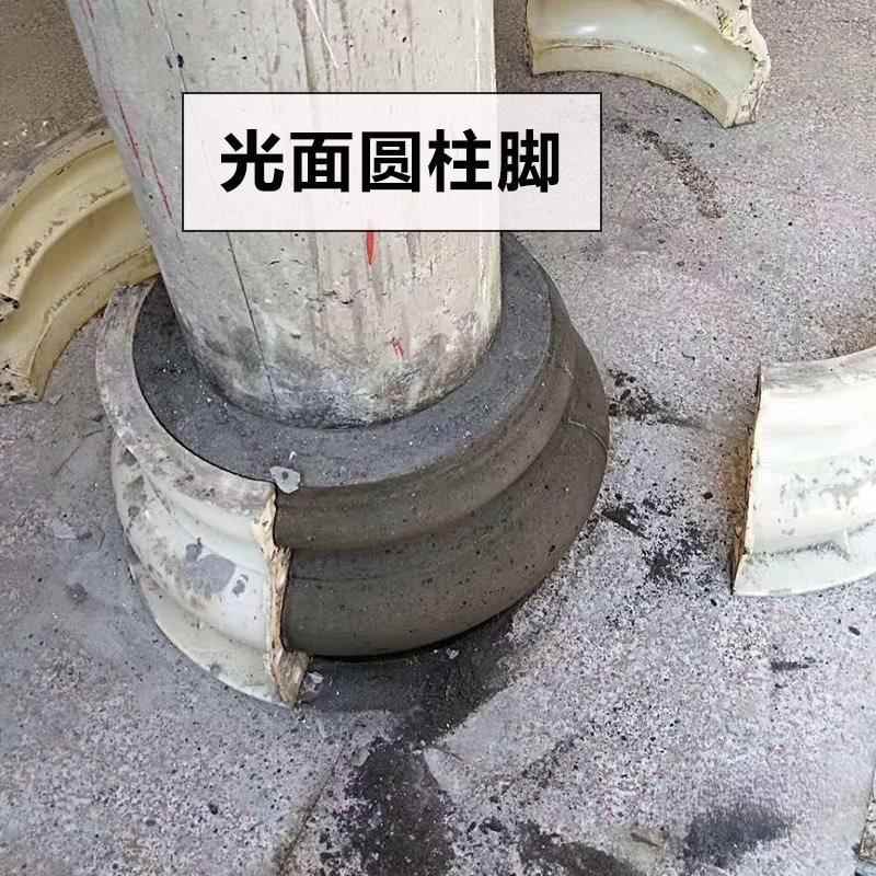 罗马柱圆柱模具柱脚模型底座柱头水泥制品加厚塑料别墅建筑