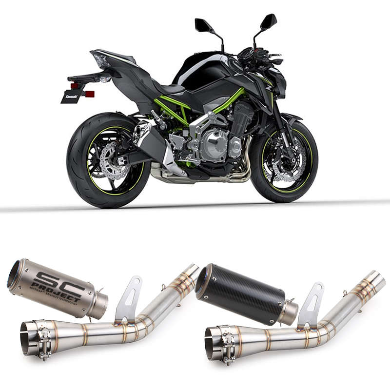 摩托跑车川崎Z900天蝎前段排气Z900前段不锈钢Z900前段排气套装