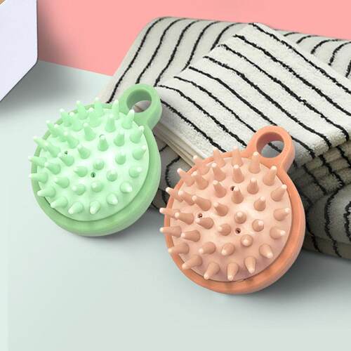 Japanese-style shampoo massage comb, head washing brush, sca