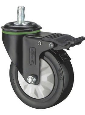 SRC  轻型刹车工业万向脚轮 旋转滑轮 BA3-211 小推车轮子万向轮