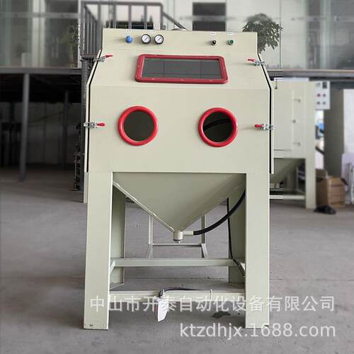 家开泰直销厂箱体小型手持喷砂机环保砂芯滤除尘打机
