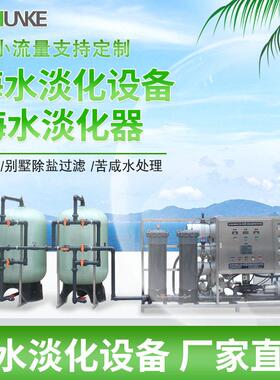3T海水淡化设备海岛净水器船用造水机脱处理装置工业级反渗透
