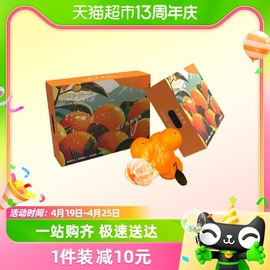柑橘皇后明日见9粒礼盒装新鲜水果香甜可口整箱