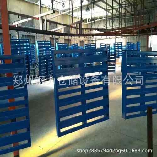 仓储托盘,重型货架钢制托盘金属货架托盘两面进叉可定尺寸