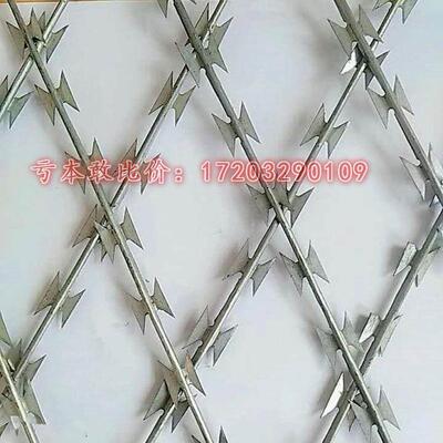 零售防鼠防鼬刺网刀片焊接网家用围墙护栏网阳台防猫网格