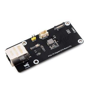 树莓派5 PCIE转千兆网口转接板 RTL8111H RJ45以太网接口扩展板
