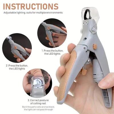 Professional Pet Nail Clipper Scissors Pet Dog Cat Nail Toe