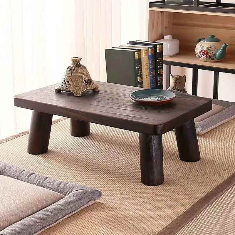 实木小桌子卧室坐地飘窗小矮桌书桌阳台桌子小茶几炕桌边桌学习桌