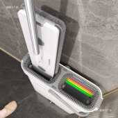 一拖净窄缝平板拖把家用可刮水2024新款 拖布免手洗拖地