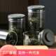 玻璃茶叶罐抽真空密封罐按压防潮罐子花胶陈皮储存罐咖啡豆储