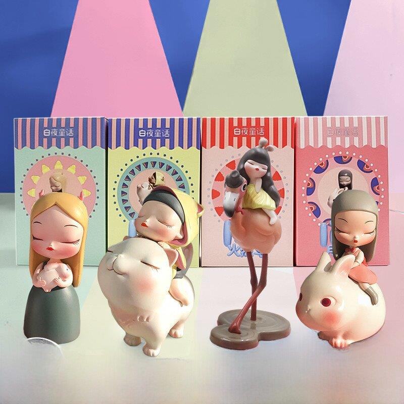 白夜童话生活创意家居车桌面新年装饰小装饰品生日礼物少女心