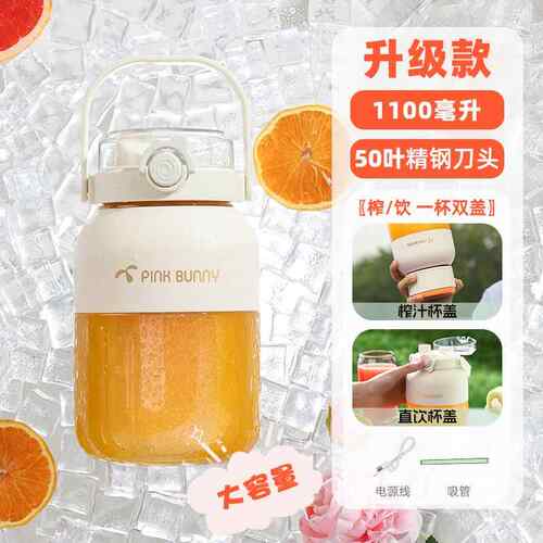 高档果班型尼兔榨汁杯家用多功能榨汁机小可携式汁水杯饮杯自制果