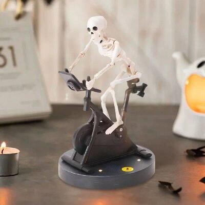 Resin Halloween Skeleton Decor Skeletons Statue Halloween