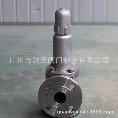 41不W/Y-6P/R不锈钢634弹簧A微启式1法兰安全阀 304/316L锈钢安全