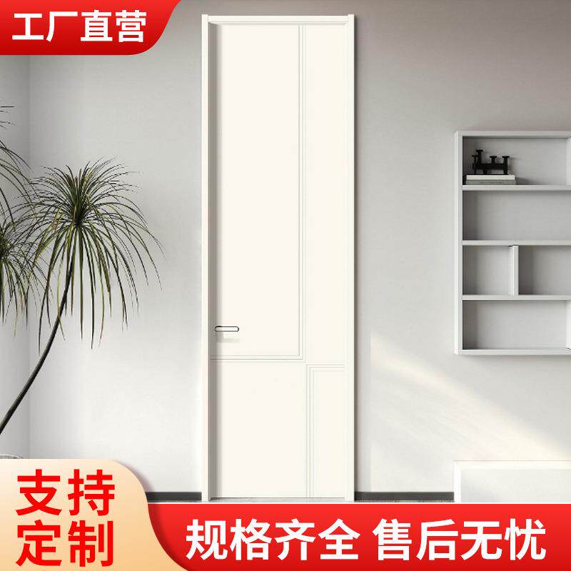 实木复合木门免漆生态门卧室卫生间厨房规格齐全工厂供应