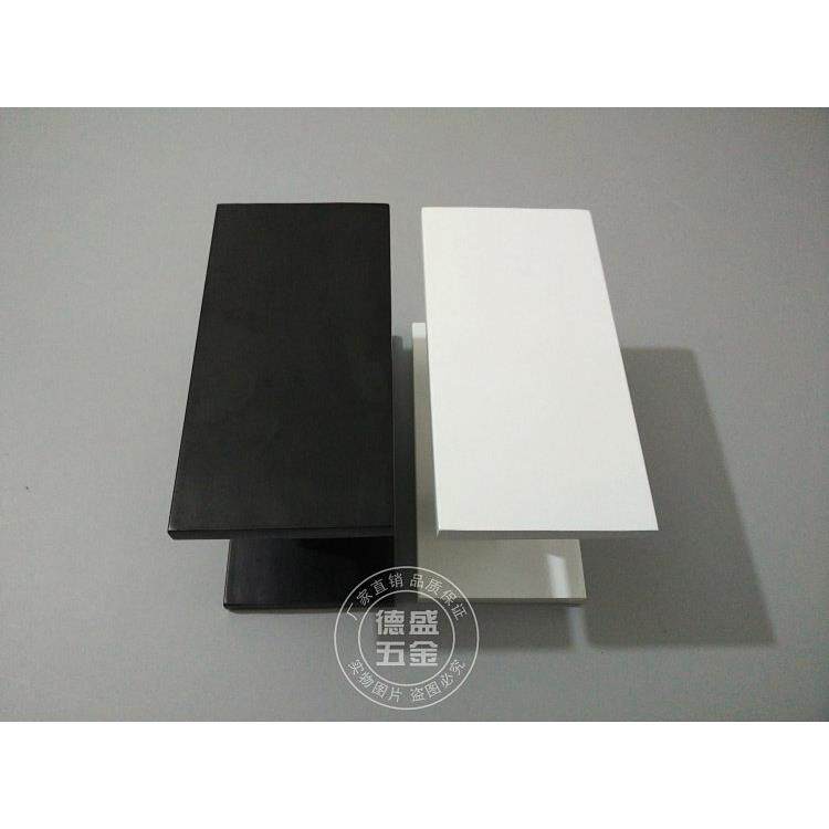 北欧钢化玻璃门把手大门把手简约黑白色方形实木门店面把手沐浴房