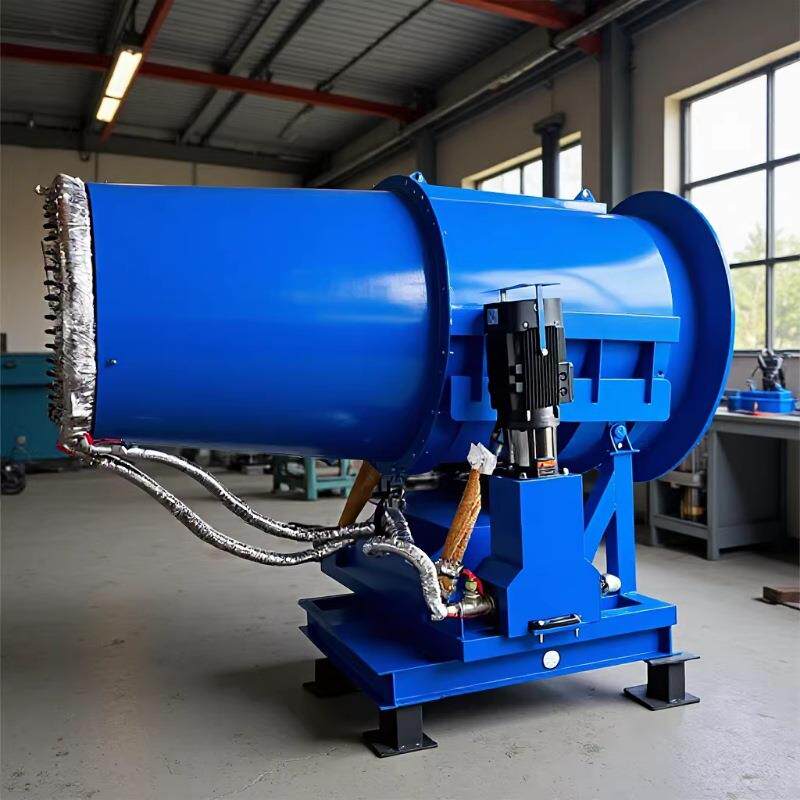 60型雾炮机电厂煤棚煤矿降噪型固定式射雾器防爆雾炮机厂家湿式