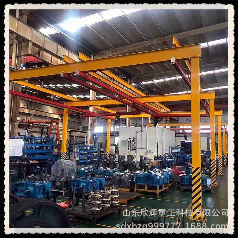 准kbk起重机钢性轨标组式行吊k立柱框架合kb轨OQG道系统小型航车