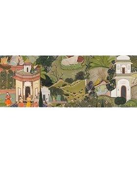 中古风客厅装饰画法式复古风沙发背景墙面壁画高级感艺术横幅挂画