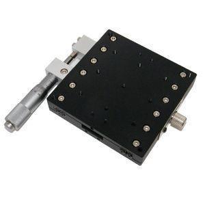 X轴80 L位移平台微调架 80LX80交叉导轨微调平台LX80