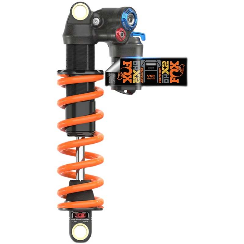 2021fox float DHX2山地车后胆贴纸自行车单车DH速降后避震贴花