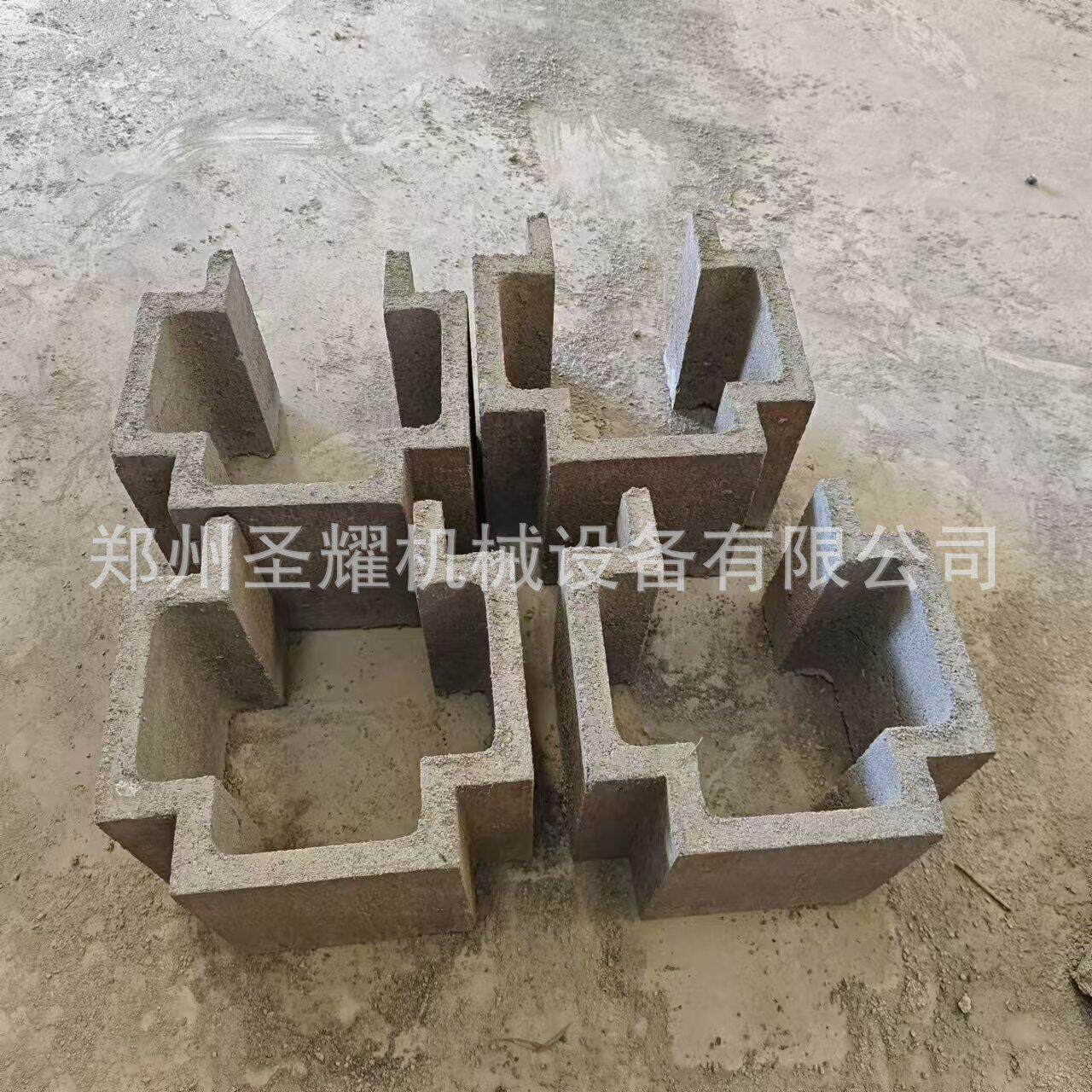 佛山免支模二次结构构造柱制砖机免支模板抱框柱膜壳构造柱成型机