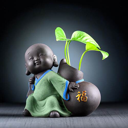 新款创意花器花插花瓶绿萝小和家饰居装品摆件茶桌陶瓷水培容花盆