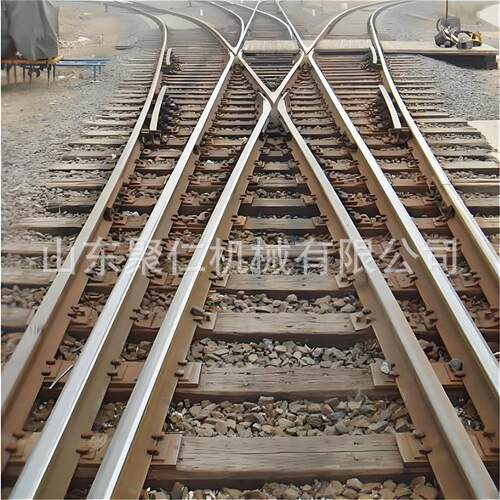 单开道岔铁路轨道用线路连接设备提高线路通过能力多规格单开道岔