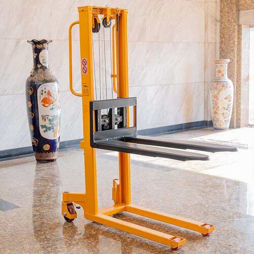 厂家生产WS手摇堆高车系列 虎力HU-LIFT手动升高车液压装卸车