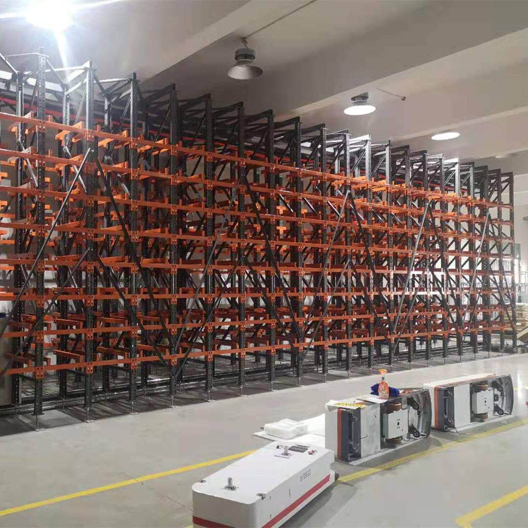 自动化立体仓自动存取收发准确AGV配送堆垛机存取柔性制造