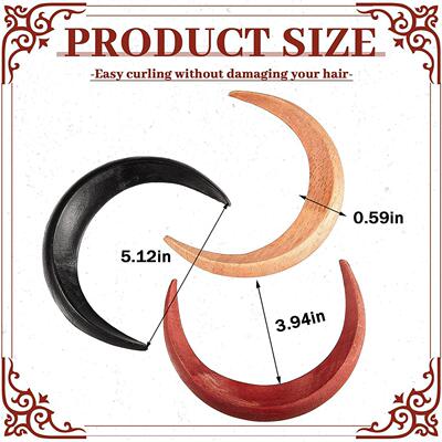月亮发簪moon hair月亮盘发月牙形发叉发夹女士造型工具