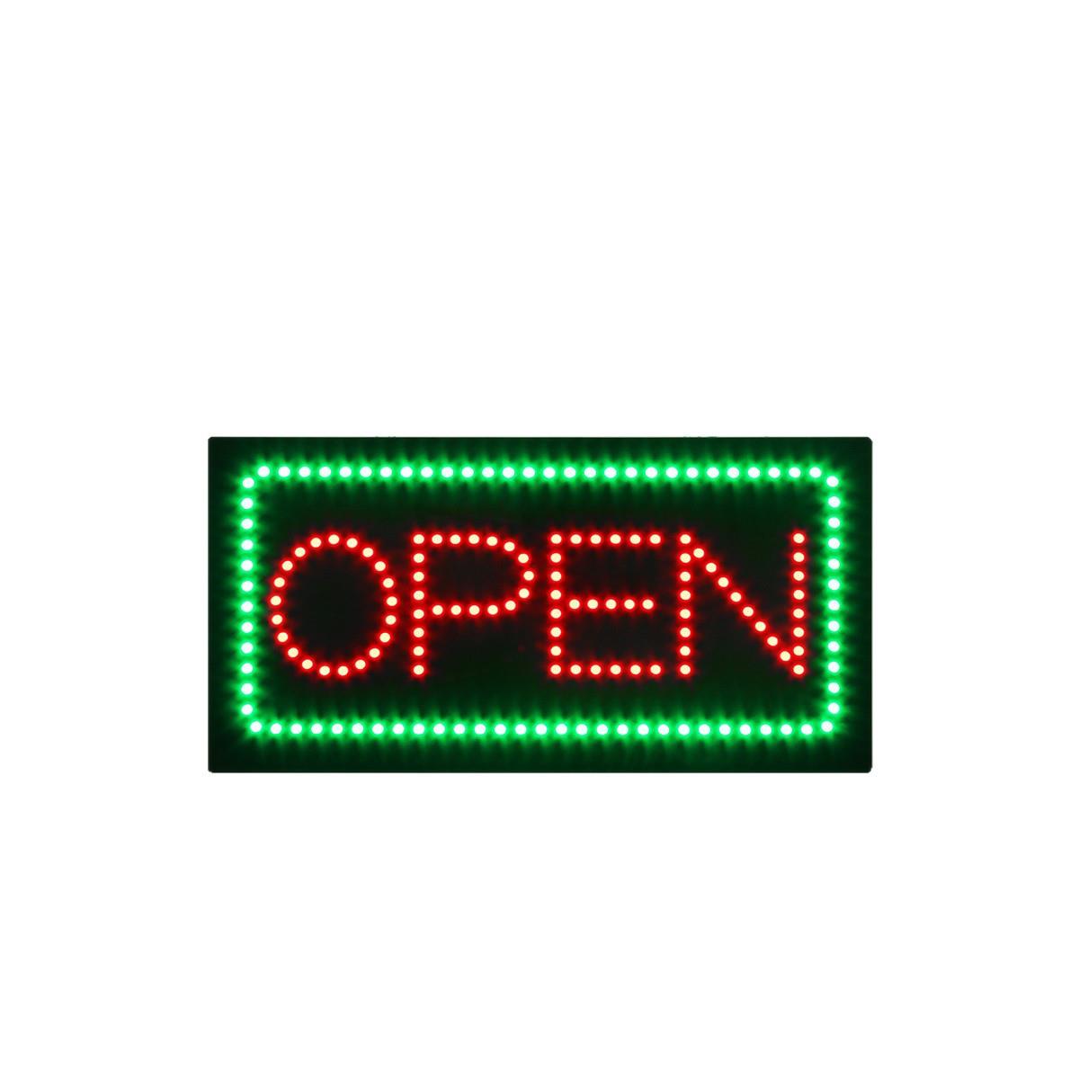 各式电子招牌LED个性logo厂家open营业中招牌