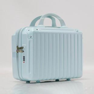 行李箱女2024新款化妆箱多功能密码箱小型手提箱结婚红色旅行箱