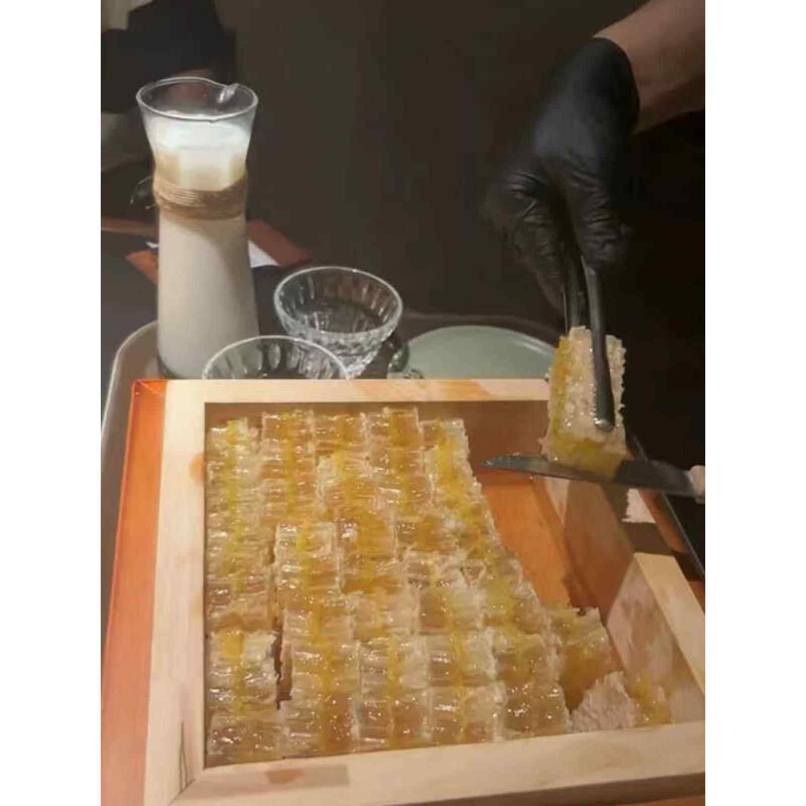 求购蜂窝米酒网红餐厅同款餐具韩国料理仪式专属酒店用品木箱