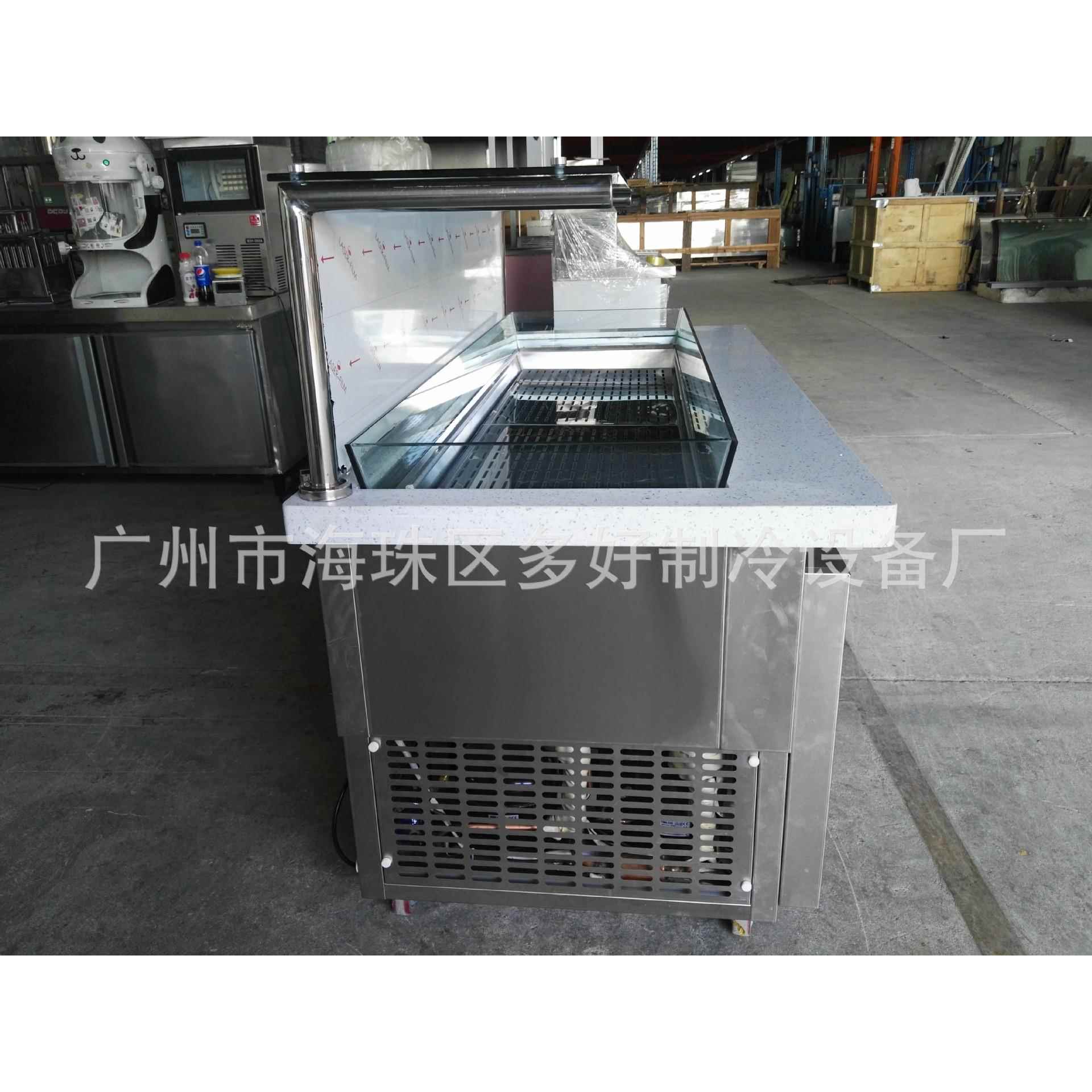 厂家直供保鲜柜制冷冰鲜台海鲜柜水果沙拉柜全国联保