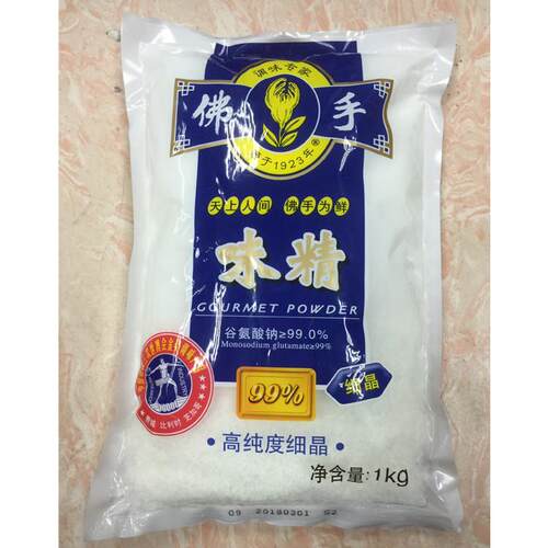 冠生园 天厨佛手牌味精 细晶 1000g袋装