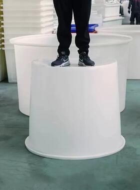 直销50L-3000L升PE材质塑料圆桶腌菜酿酒水产养殖桶牛筋圆桶