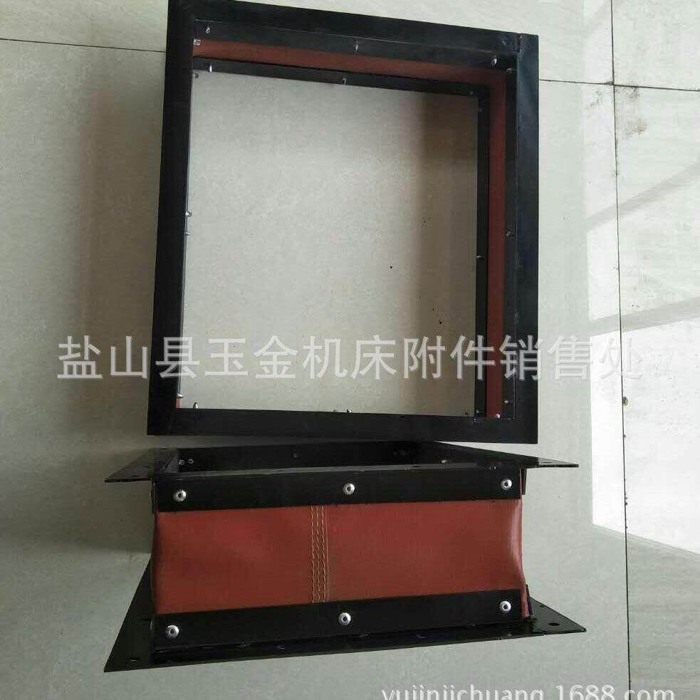 供应耐磨耐高温伸缩式风筒圆形/方形风机进出口软连接