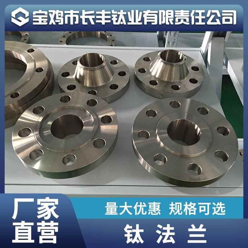 现货供应TA2钛法兰板式平焊多规格DN15-200锻件零售钛合金