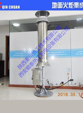 垃圾填埋场一体化沼气燃烧器 全自动点火 内燃式暗火沼气火炬