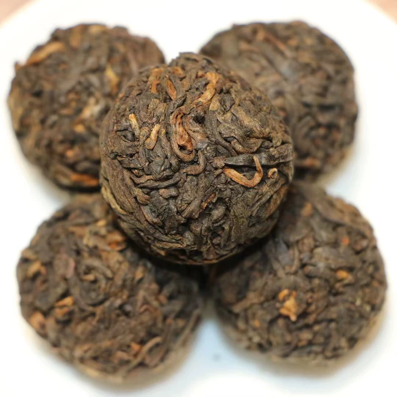 熟普老茶清倉尾貨2015年冰島熟茶龍珠普洱茶熟茶500克包郵 普洱茶 BUASHOP普洱老茶